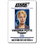 Pepper Potts of Stark Industries ID badge accessory